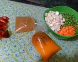 A picture of step 1 of Arroz con Chancho.