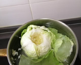 A picture of step 1 of Cabbage Roll.