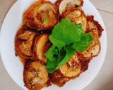 Hình bước làm 5 của món Đùi gà cuộn