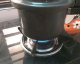A picture of step 2 of Yellow Toor Dal.