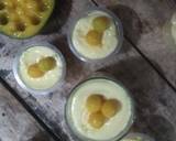 Cara Membuat Puding busa jeruk mangga 4