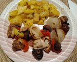 Rablóhús csirkecomb filéből - télen recept fázis 3 fotója