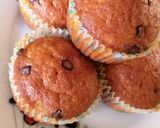 A picture of step 5 of BANANA🍌 BREAD/MUFFINS 😋 WITH CHOCOLATE CHIPS #myfirstrecipe.