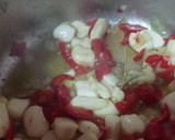 Foto del paso 3 de la receta: Habas con tiras de potón