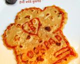 पराठा शेफस हैट (Paratha Chef's hat recipe in Hindi) रेसिपी चरण 3 फोटो