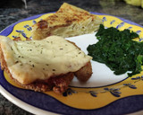 Foto del paso 3 de la receta: Milanesas de lomo con jamón de York y queso