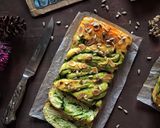 Foto langkah ke 9 dari resep Matcha Braided Loaf.