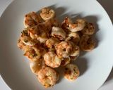 A picture of step 5 of Pasta with shrimp, tarragon and lemon.