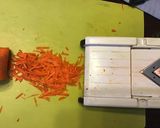 A picture of step 1 of California Farm Cashew Spring Roll.