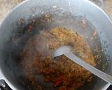 Une image de l'étape 7 de Sauce arachides.
