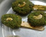A picture of step 5 of Palak cutlet.