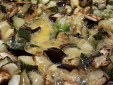 Tarta de berenjena y zucchini con yapa