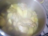 بطاطا بالجلبانة (بالبازيلا) والقرنون