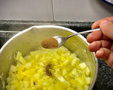 Foto del paso 11 de la receta: Pollo relleno con guarnición