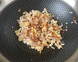 A picture of step 3 of Garlic Turmeric Rice.