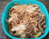 รูปขั้นตอนการทำที่ 4 ของ ยากิโซบะ,สันคอหมู,ไข่เจียว - คีโต