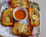ગાર્લિક બ્રેડ (Garlic Bread Recipe in Gujarati) રેસીપી સ્ટેપ4ફોટો