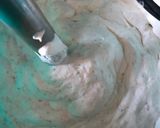 A picture of step 4 of Arabic ice cream.
