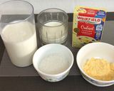 A picture of step 1 of Coffee Custard Trifle.