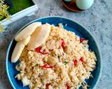 Foto langkah ke 7 dari resep Nasi Goreng Bakso Telur Asin.