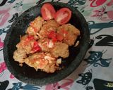 Foto langkah ke 8 dari resep Telor geprek crispy.