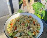 Foto langkah ke 4 dari resep Oseng Teri Pete.