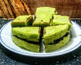 Foto langkah ke 5 dari resep Bolu pandan selai coklat hunkwe.