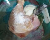صورة لخطوة 1 من وصفة سينية بطاطاس مع دجاج محمر فالفرن 🍗🍗🍗🍗🍪🍪🍪🍪