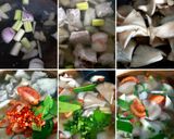 รูปขั้นตอนการทำที่ 1 ของ "ต้มยำกระดูกหมู&เห็ดนางฟ้าภูฐาน" 🍖🍄🌶