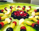 A picture of step 4 of Fruit cheese poppers.