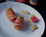 A picture of step 6 of Chicken cutlet roll with sauce.