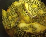 Foto del paso 11 de la receta: Cazón con guisantes y patatas
