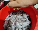 Foto langkah ke 2 dari resep Tumis Cumi Item.