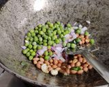 A picture of step 3 of POHA Kanda/Aloo Lockdown recipe (Tea Time Snack).