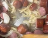 Une image de l'étape 2 de Rougail saucisses.