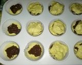 Rumos csokipudinggal töltött muffin recept fázis 5 fotója