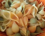 Foto del paso 9 de la receta: Conchiglie a la crema con crujiente de alcachofa