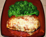 Foto del paso 4 de la receta: BERENJENA CON SALSA DE CARNE Y QUESO MOZARELA. JON STYLE