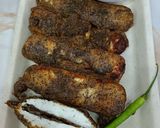 A picture of step 5 of Kuttu Atta Paneer Pakode.
