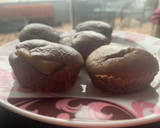 Foto del paso 7 de la receta: Muffin de kiwi, maní y chocolate. Sin TACC (sin harinas ni azúcar agregada)