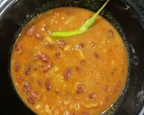 A picture of step 4 of Rajma Curry.