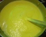A picture of step 1 of Pakora kadi.