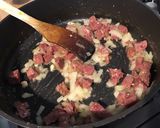 Une image de l'étape 4 de One pot pasta au caribou,tomates et oignon.
