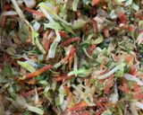 A picture of step 1 of Mini veggie roll.