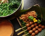 Foto langkah ke 5 dari resep Sate Telur Puyuh ala Angkringan.