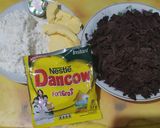 Foto langkah ke 1 dari resep Kue manja vla coklat lumer.