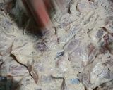 A picture of step 1 of Malaiboti sandwich.