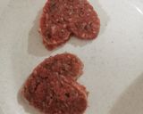 Foto del paso 3 de la receta: Hamburguesitas en forma de corazón ♥