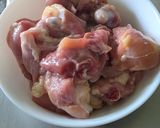 A picture of step 2 of Seaweed Chicken Soup.