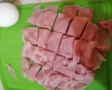 Foto del paso 2 de la receta: Huevos revueltos con jamón sin aceite